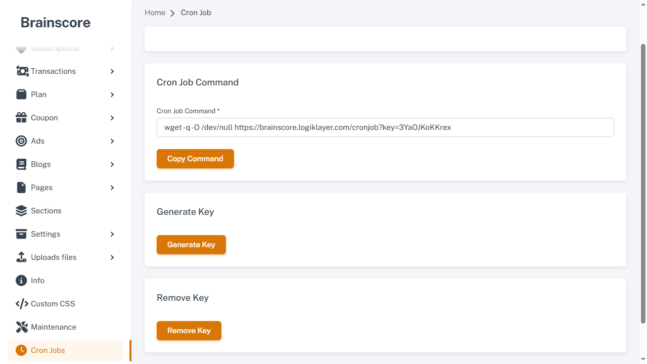 Cron Jobs